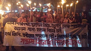 Shammo murder: DU demo demands VC, proctor quit
