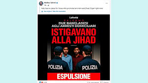2 Bangladeshis held in Italy over ‘jihadi provocation’