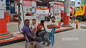 Half-day strike shuts petrol pumps