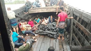 One found dead as Hatia trawler capsizes