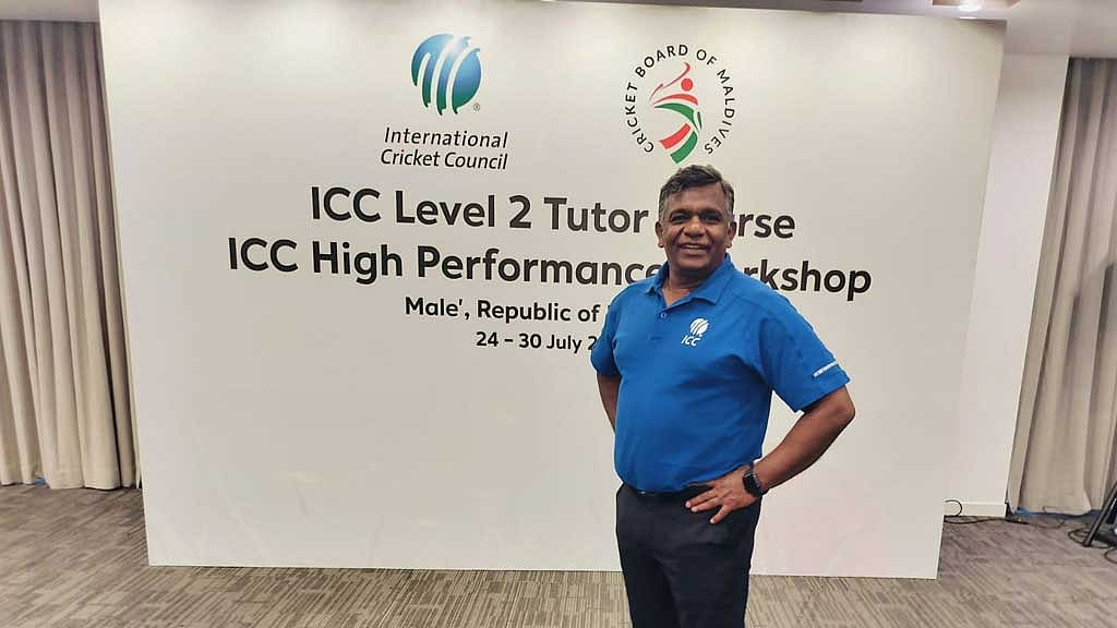 আইসিসির ডেভেলপমেন্ট ম্যানেজার হিসেবে দীর্ঘদিন ধরে কাজ করছেন আমিনুল ইসলাম। ছবি: আমিনুল ইসলামের ফেইসবুক। 