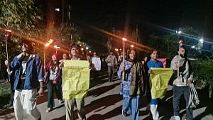 Torch rally for Baul singer Abul Sarkar’s release
