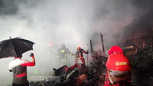 Fire guts 23 shops at Khagrachhari’s Mohalchari market