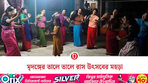 মণিপুরীদের মহারাস উৎসবের প্রস্তুতি মৌলভীবাজারে