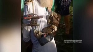Freedom fighter humiliated before police custody
