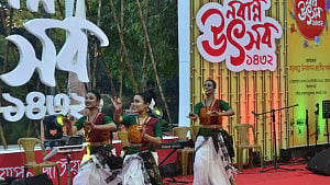 DUCSU marks first-ever ‘Adi Noboborsho’