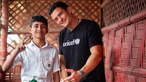 Inside Orlando Bloom’s unpublicised trip to Cox’s Bazar
