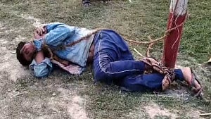 রাজবাড়ী‌তে বিএন‌পি নেতার কা‌ছে ‘চাঁদা দা‌বি’, যুবককে পিটুনি