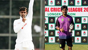 তানভিরের ৭ উইকেট, সৌম্যর ৫০০, আল আমিনের সেঞ্চুরি