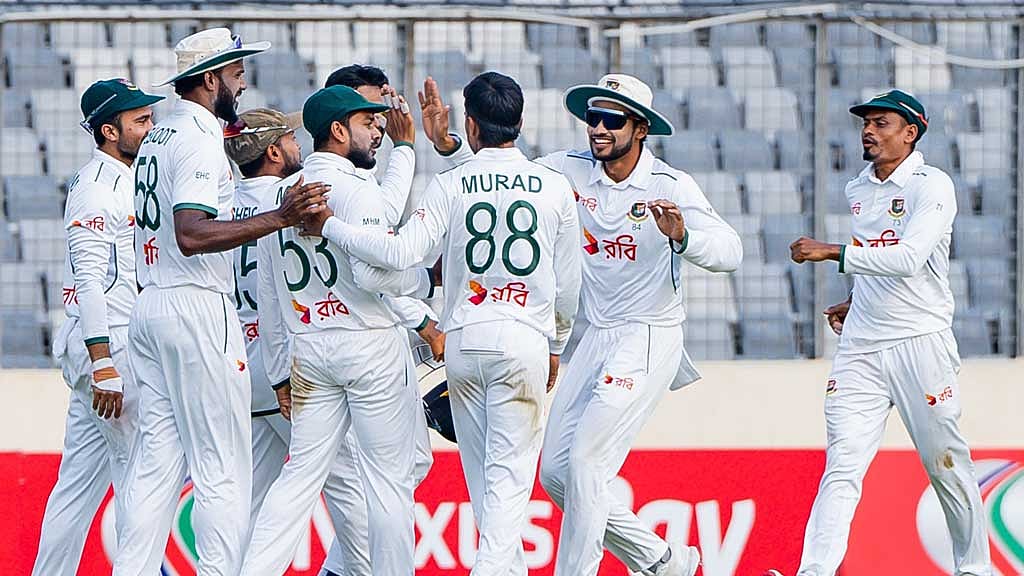 মুরাদের জোড়া আঘাতে অপেক্ষার সমাপ্তি, ২১৭ রানে জিতল বাংলাদেশ
