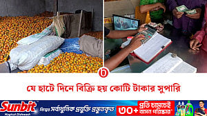 বরিশালে জমজমাট সুপারির হাট, বিক্রি হয় কোটি টাকা