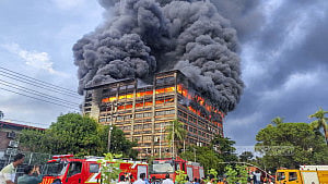 Blaze at CEPZ factory rages on after 9 hours
