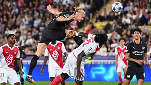 Monaco grab late draw with Man City