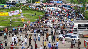 Bus service from Mymensingh to Dhaka suspended indefinitely