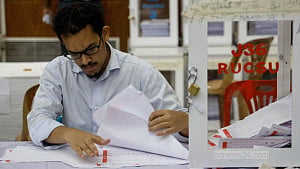 রাকসুতে চলছে ভোট গণনা