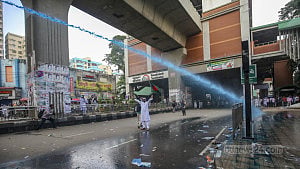 Police disperse MPO-listed teachers and staff