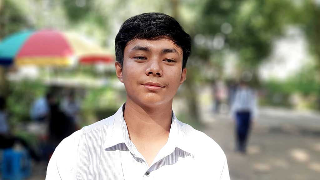 পালি বিভাগের শিক্ষার্থী ক্যাচিংহ্লা মারমা।