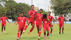 Bangladesh U17 beat Pakistan 2-0 to reach final