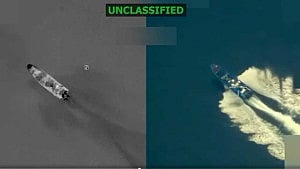 US struck alleged drug vessel in latest operation: Trump