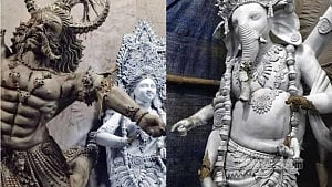 Durga idols vandalised at Gazipur temple