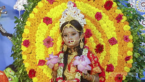 Kumari Puja at Ramakrishna Mission