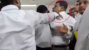 Journalists demand action over court assault