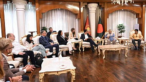 Yunus pledges ‘free, peaceful’ February polls