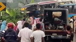2 die as buses collide in Mymensingh