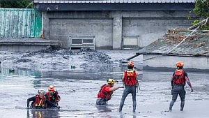 Taiwan battles mud in Typhoon Ragasa rescue efforts