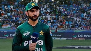 Agha seeks right spirit in India clash