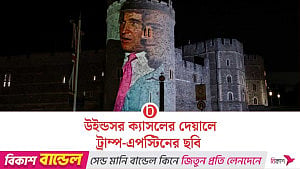 যুক্তরাজ্যের উইন্ডসর ক্যাসলের দেয়ালে ট্রাম্প-এপস্টিনের ছবি প্রদর্শন