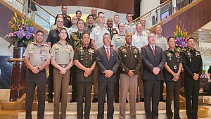 Army chief returns after Malaysia visit