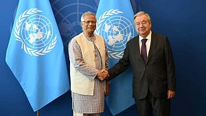 বাংলাদেশের গণতান্ত্রিক উত্তরণে পূর্ণ সমর্থন জাতিসংঘ মহাসচিবের