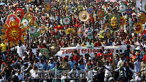 মঙ্গল শোভাযাত্রার নাম পরিবর্তনের ঘোষণায় উদীচীর ক্ষোভ