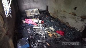 Dinajpur couple die in late-night house fire