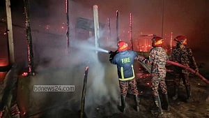 Fire guts Khagrachhari school overnight