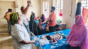 12 children hospitalised with measles symptoms in Lakshmipur