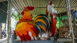 ‘বৈশাখী শোভাযাত্রার’ শেষ মুহূর্তের প্রস্তুতি