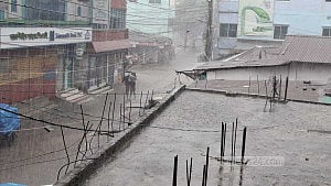 নীলফামারীসহ উত্তরাঞ্চলে টানা বৃষ্টি, তিস্তা নদীতে পানি বৃদ্ধি