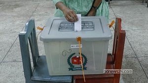Voting begins in Bogura-6, Sherpur-3