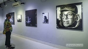 আলোকচিত্রে কবি শামসুর রাহমান ও আল মাহমুদ