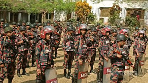 শেরপুর-৩ আসনের নির্বাচন ঘিরে ১৬ প্লাটুন বিজিবি মোতায়েন