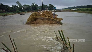 হাওরে বন্যার উন্নতি হতে পারে ‘তিন দিনের মধ্যে’