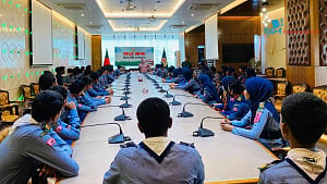 টিকাদান সফল করতে সিলেটে স্কাউটদের নিয়ে সভা