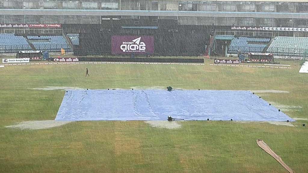 বৃষ্টিতে ভেসে গেল বাংলাদেশ-নিউ জিল‍্যান্ডের দ্বিতীয় টি-টোয়েন্টি