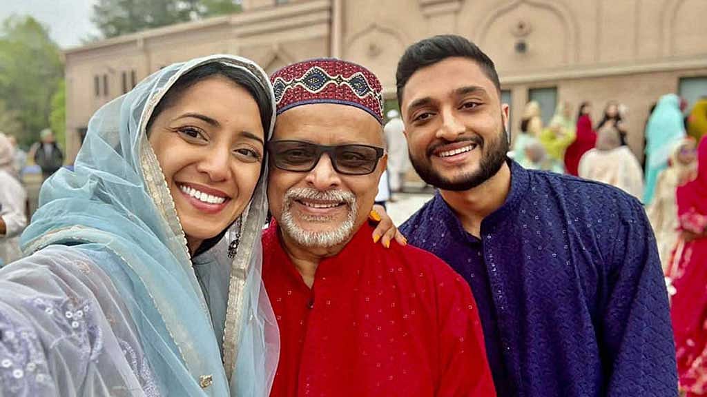 গেল রোজার ঈদে একমাত্র বোন ও বাবার সঙ্গে সাকিব