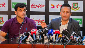 বিসিবির মাঠ উন্নয়নের সংবাদ সম্মেলনে উত্তপ্ত পরিস্থিতি