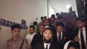 ধানমন্ডিতে গ্রেপ্তার ছাত্রলীগের ৩ জন কারাগারে