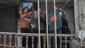 Flag hoisted at AL office in Faridpur