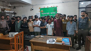 100 held in Mohammadpur raids